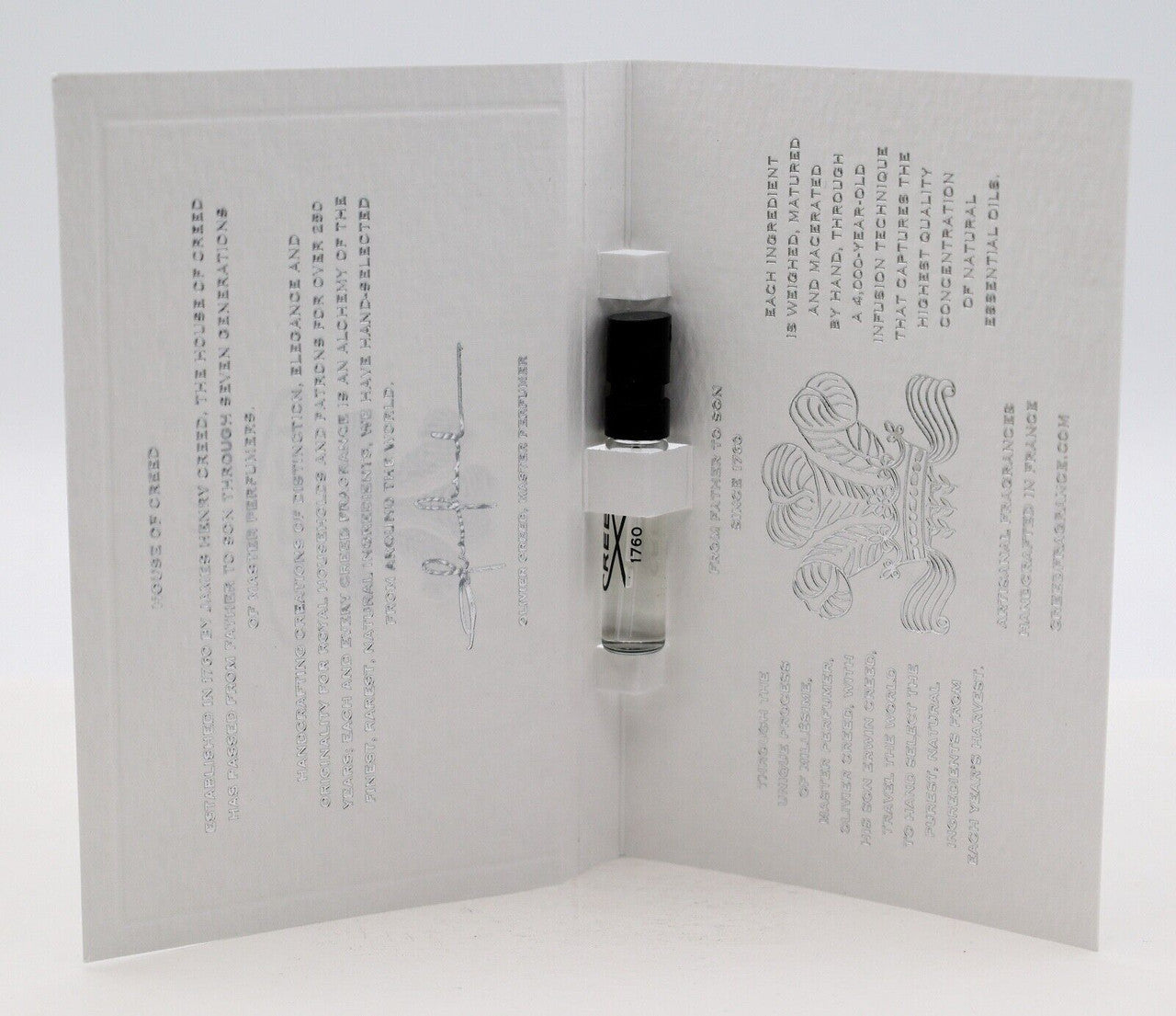 100% Authentic! CREED AVENTUS 2 ML EAU DE PARFUM SPRAY FOR MEN VIAL - FREE U.S. SHIPPING - LuxScentDeals