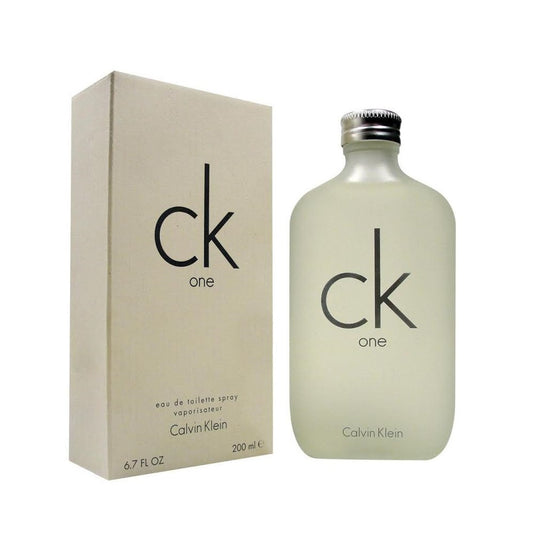 100% Authentic! CALVIN KLEIN CK ONE 6.7 OZ EAU DE TOILETTE SPRAY UNISEX - FREE U.S. SHIPPING - LuxScentDeals