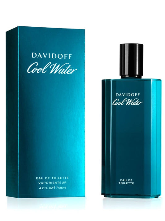 100% Authentic! DAVIDOFF COOLWATER 4.2 EAU DE TOILETTE SPRAY FOR MEN - FREE U.S. SHIPPING - LuxScentDeals