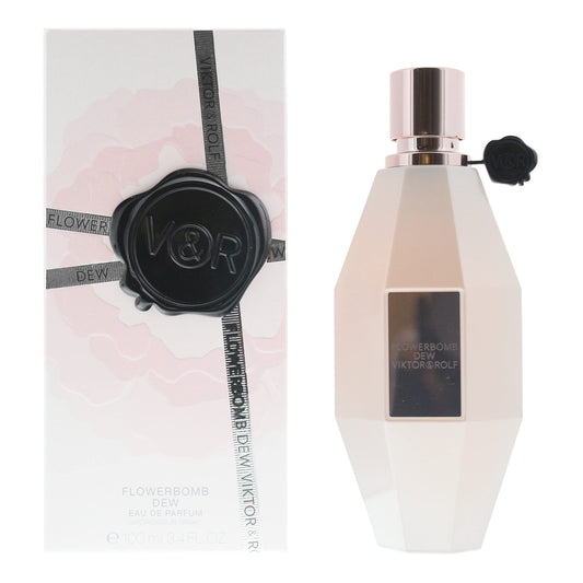 100% Authentic! VIKTOR & ROLF FLOWERBOMB DEW 3.4 OZ EAU DE PARFUM SPRAY FOR WOMEN - FREE U.S. SHIPPING - LuxScentDeals