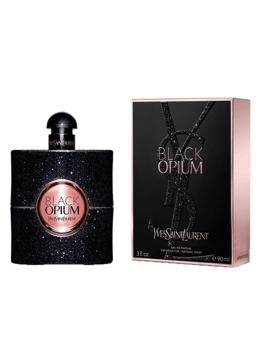 100% Authentic! YSL BLACK OPIUM 3 OZ EAU DE PARFUM SPRAY FOR WOMEN - FREE U.S. SHIPPING - LuxScentDeals