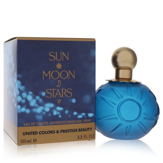 Sun Moon Stars by United Colors, 3.3 oz EDT Spray for Women